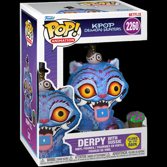 Funko Pop! vinyl figure packaging with 'Kpop Demon Hunters' branding