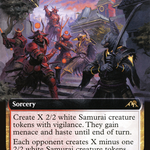 Eiganjo Uprising (NEO-484) - Kamigawa: Neon Dynasty: (Extended Art)