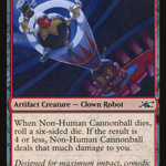 Non-Human Cannonball (UNF-401) - Unfinity Foil