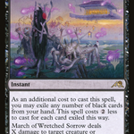 March of Wretched Sorrow (PPNEO-111) - Kamigawa: Neon Dynasty Promos