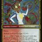 Pietra, Crafter of Clowns (UNF-519) - Unfinity: (Showcase) Foil