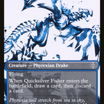 Quicksilver Fisher (ONE-287) - Phyrexia: All Will Be One: (Showcase)