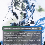 Ezuri, Stalker of Spheres (ONE-317) - Phyrexia: All Will Be One: (Showcase) (Borderless)