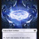 Replicated Ring (KHM-018) - Kaldheim Tokens: (snow)