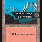Mountain (4BB-374) - Fourth Edition Foreign Black Border