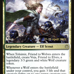 Tolsimir, Friend to Wolves (PRE-224S) - War of the Spark Promos Foil