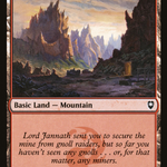 Mountain (CLB-464) - Commander Legends: Battle for Baldur's Gate