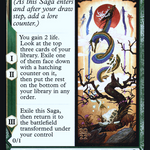 The Dragon-Kami Reborn // Dragon-Kami's Egg (PRE-181S) - Kamigawa: Neon Dynasty Promos: (fandfc, enchantment) Foil