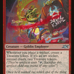 Goblin Airbrusher (UNF-394) - Unfinity Foil