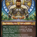 King Darien XLVIII (DMU-303) - Dominaria United: (Showcase)