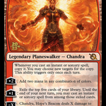 Chandra, Hope's Beacon (PRE-134) - March of the Machine Promos Foil