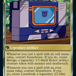 Soundwave, Sonic Spy // Soundwave, Superior Captain (BOT-014) - Transformers: (convertdfc)