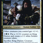 King Darien XLVIII (PRE-204) - Dominaria United Promos Foil