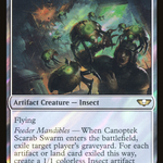 Canoptek Scarab Swarm (40K-150★) - Warhammer 40,000 Commander Foil