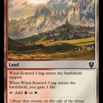 Wind-Scarred Crag (LTC-344) - Tales of Middle-earth Commander