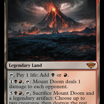 Mount Doom (LTR-258) - The Lord of the Rings: Tales of Middle-earth