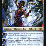 Saheeli, Filigree Master (PRE-219S) - The Brothers' War Promos Foil