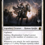 Adeline, Resplendent Cathar (PPMID-001) - Innistrad: Midnight Hunt Promos