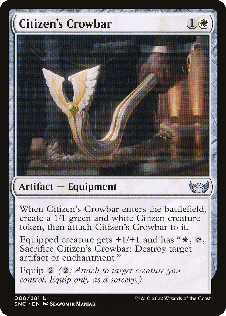 Citizen's Crowbar (SNC-008) - Streets of New Capenna