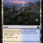 Deserted Beach (PPMID-260P) - Innistrad: Midnight Hunt Promos