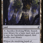 Evolving Wilds (C19-241) - Commander 2019