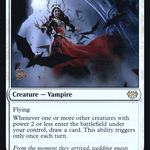 Welcoming Vampire (PRE-46S) - Innistrad: Crimson Vow Promos Foil