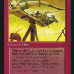 Orcish Artillery (IED-166) - Intl. Collectors' Edition