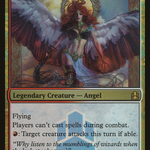 Basandra, Battle Seraph (OVER-184) - Commander 2011 Launch Party Foil