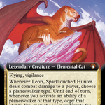 Leori, Sparktouched Hunter (CMM-774) - Commander Masters: (Extended Art)