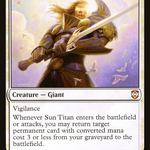 Sun Titan (KHC-034) - Kaldheim Commander