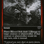 Flame-Blessed Bolt (DBL-425) - Innistrad: Double Feature