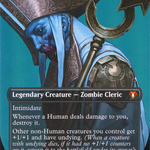 Mikaeus, the Unhallowed (CMM-1061) - Commander Masters (Borderless) Foil