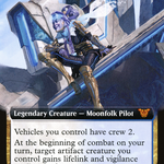 Kotori, Pilot Prodigy (NEC-075) - Neon Dynasty Commander: (Extended Art)