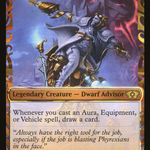 Sram, Senior Edificer (MUL-136) - Multiverse Legends: (Showcase) Foil