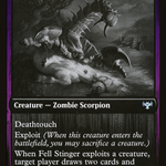 Fell Stinger (DBL-379) - Innistrad: Double Feature