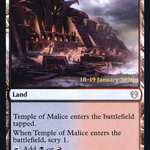 Temple of Malice (PRE-247S) - Theros Beyond Death Promos Foil