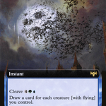 Winged Portent (VOW-365) - Innistrad: Crimson Vow: (Extended Art)