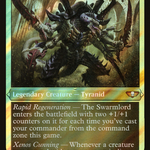 The Swarmlord (40K-180) - Warhammer 40,000 Commander Foil