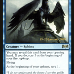 Sphinx of Foresight (PRE-55S) - Ravnica Allegiance Promos Foil