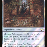 The Golden Throne (40K-157) - Warhammer 40,000 Commander Foil