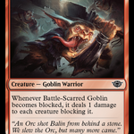 Battle-Scarred Goblin (LTR-115) - The Lord of the Rings: Tales of Middle-earth