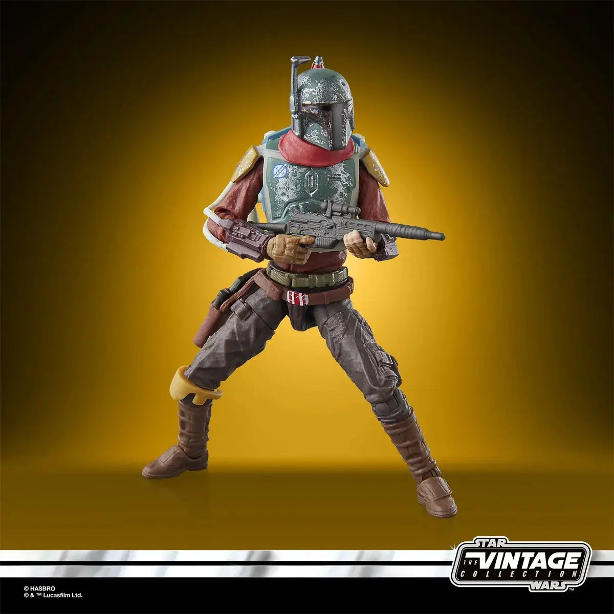 Star Wars The Vintage Collection Cobb Vanth action figure in Mandalorian armor, 3.75-inch scale, detailed collectible figure.