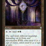 Orzhov Signet (BRC-154) - The Brothers' War Commander