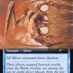 Shadow Sliver (SLD-624) - Secret Lair Drop: (Extended Art) Foil
