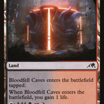 Bloodfell Caves (NEO-264) - Kamigawa: Neon Dynasty