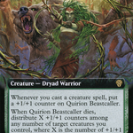 Quirion Beastcaller (DMU-417) - Dominaria United: (Extended Art)