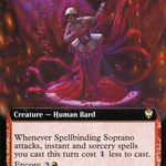 Spellbinding Soprano (NCC-153) - New Capenna Commander: (Extended Art)