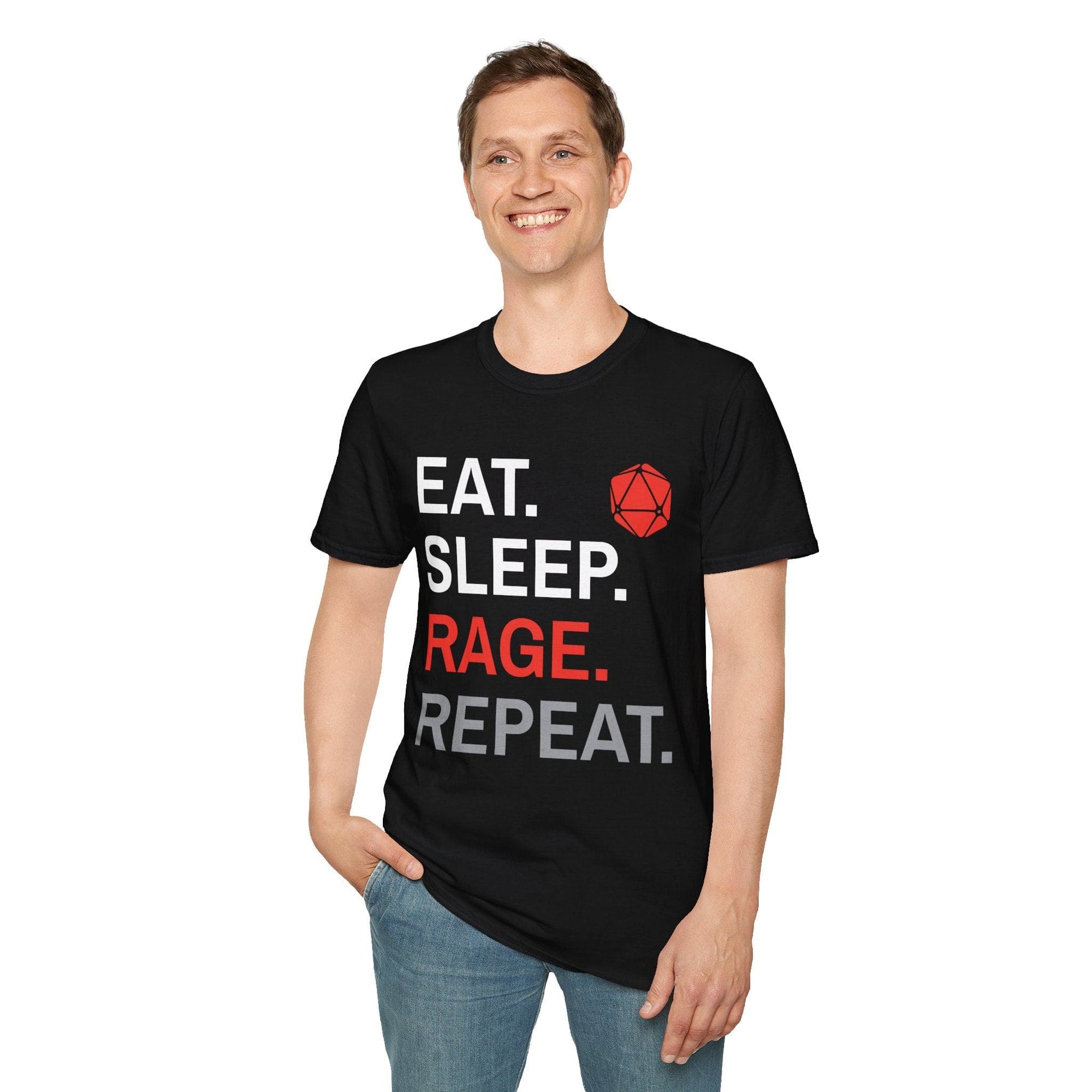 Barbarian T-Shirt – Eat Sleep Rage Repeat