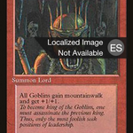 Goblin King (4BB-) - Fourth Edition Foreign Black Border