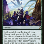 Venture Forth (CLB-683) - Commander Legends: Battle for Baldur's Gate
